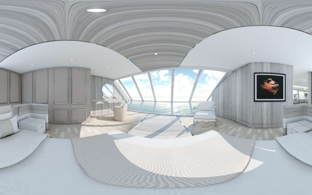virtual tour 360 Yacht